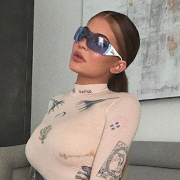 Vintage DIOR SKI 5 WRAP AROUND SHIELD SUNGLASSES+ CASE Galliano Y2K 90s 00s RARE - Picture 14 of 14